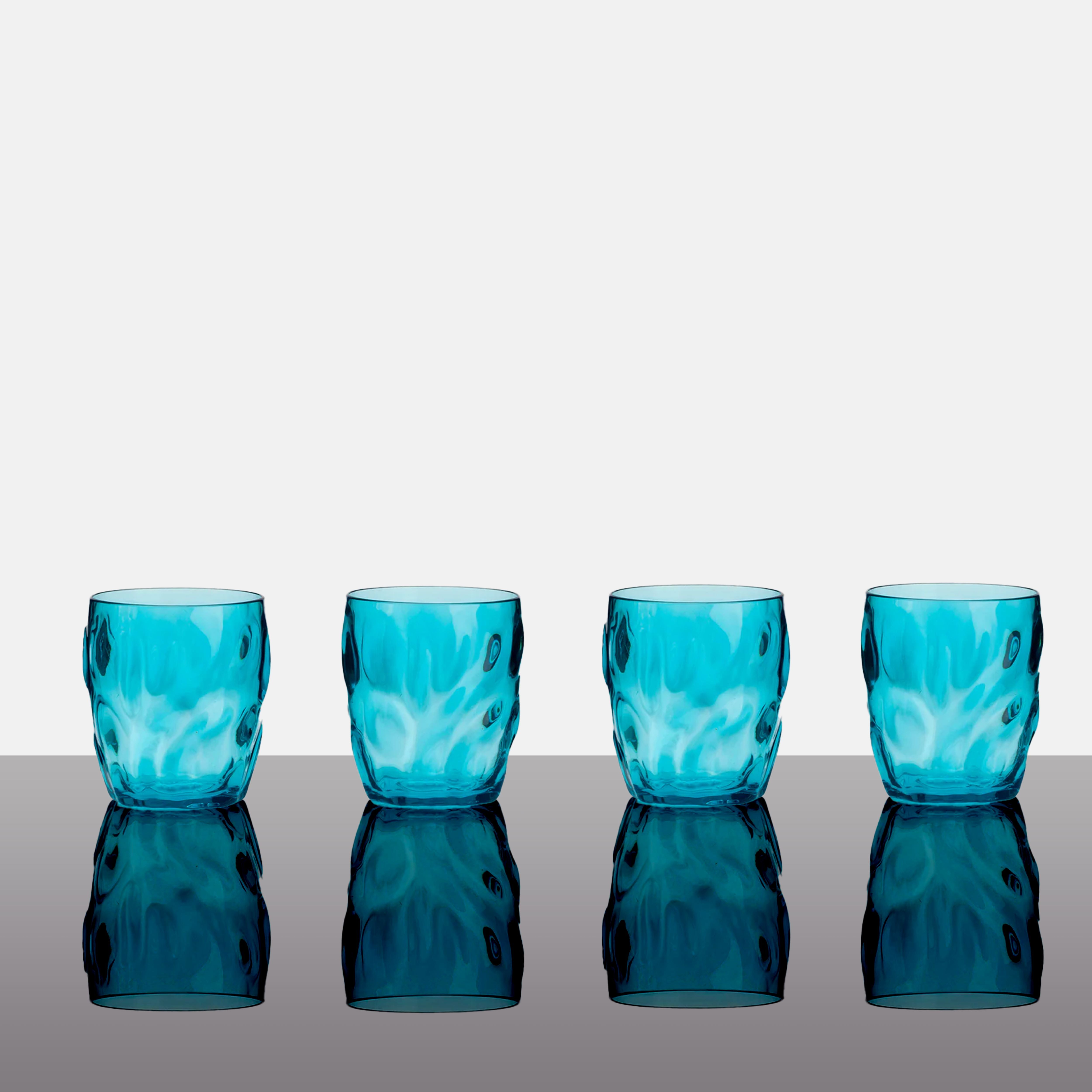 Cheerzly Ares Unbreakable Acrylic Ice Tumbler Aqua Short